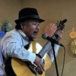 森の里介護センターに八女のスーパースター、ダニー馬場さんが来た!