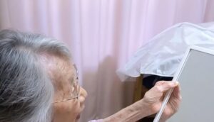 森の里グループホームたちばなでヘアカット15人分してみた。